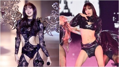 Lisa at the Victoria's Secret show. Lisa at the Victoria's Secret show.