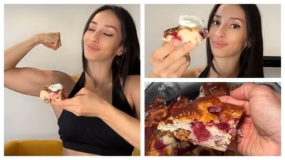 Leana has shared the recipe for cheesecake that includes ingredients like paneer. (Instagram/ fitzyelifts) Leana has shared the recipe for cheesecake that includes ingredients like paneer. (Instagram/ fitzyelifts)