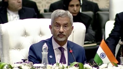 S Jaishankar made the remarks at the 23rd Meeting of the SCO Council of Heads of Government in Islamabad. S Jaishankar made the remarks at the 23rd Meeting of the SCO Council of Heads of Government in Islamabad.