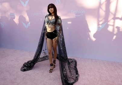 K-pop rapper and singer Lisa attends Victoria's Secret Fashion Show. (AFP) K-pop rapper and singer Lisa attends Victoria's Secret Fashion Show. (AFP)