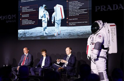 Prada's spacesuit, created for NASA Prada's spacesuit, created for NASA