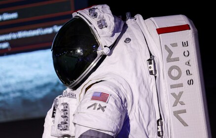 The space suit’s collaboration was specifically focused on the outer-layer design and material fabrication The space suit’s collaboration was specifically focused on the outer-layer design and material fabrication