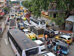 Many auto-rickshaw drivers spoke to the publication and explained that they avoid operating during heavy rain, citing safety concerns over hidden potholes and flooded roads. (PTI) Many auto-rickshaw drivers spoke to the publication and explained that they avoid operating during heavy rain, citing safety concerns over hidden potholes and flooded roads. (PTI)