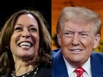 Kamala Harris went after her US presidential election rival Donald Trump's mental state and fitness for office Tuesday after the 78-year-old Republican's televised town hall veered into a surreal, impromptu music session. (Photo by DUSTIN FRANZ and Elijah Nouvelage / AFP)