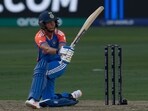 India's captain Harmanpreet Kaur bats during the ICC Women's T20 World Cup 2024 match between Pakistan and India at Dubai International Stadium India's captain Harmanpreet Kaur bats during the ICC Women's T20 World Cup 2024 match between Pakistan and India at Dubai International Stadium