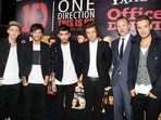 Liam Payne with One Direction bandmates. Liam Payne with One Direction bandmates.
