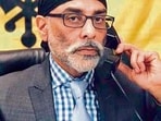 Pannun has already been declared a terrorist by India and his organisation, Sikhs for Justice (SFJ), banned under an anti-terror law. (HT PHOTO)