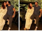 Kareena Kapoor and Saif Ali Khan celebrated their marriage anniversary at Pataudi palace. Kareena Kapoor and Saif Ali Khan celebrated their marriage anniversary at Pataudi palace.