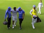 Rishabh Pant carried off the field during Day 2 vs New Zealand Rishabh Pant carried off the field during Day 2 vs New Zealand