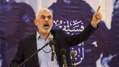 Yahya Sinwar was the chief of the militant outfit Hamas. (AFP) Yahya Sinwar was the chief of the militant outfit Hamas. (AFP)