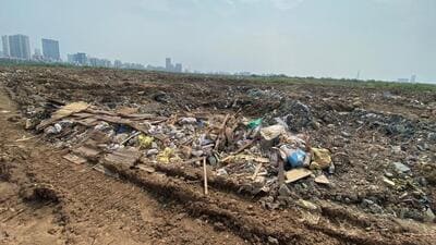 Debris dumping on law university plot sparks inquiry Debris dumping on law university plot sparks inquiry