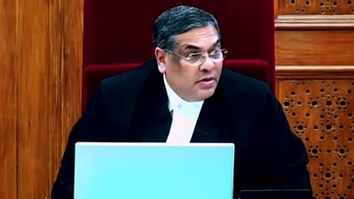 Supreme Court Justice Sanjiv Khanna speaks during the judgement on a batch of petitions challenging the abrogation of Article 370 and the bifurcation of the erstwhile state of Jammu and Kashmir into two Union territories in New Delhi. (ANI) Supreme Court Justice Sanjiv Khanna speaks during the judgement on a batch of petitions challenging the abrogation of Article 370 and the bifurcation of the erstwhile state of Jammu and Kashmir into two Union territories in New Delhi. (ANI)