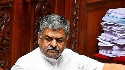 Karnataka MLC BK Hariprasad during. (ANI) Karnataka MLC BK Hariprasad during. (ANI)