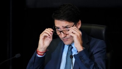 Canada's Prime Minister Justin Trudeau appears as a witness at the Foreign Interference Commission in Ottawa, Ontario. (AP) Canada's Prime Minister Justin Trudeau appears as a witness at the Foreign Interference Commission in Ottawa, Ontario. (AP)