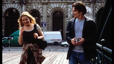 Celine and Jesse in Before Sunrise talk about the deeper stuff, though they’ve just met.