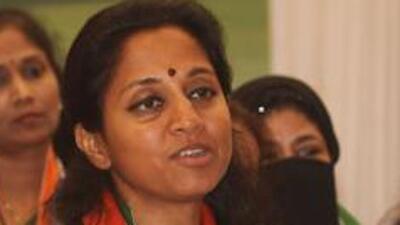 Dhobale of Solapur recently met NCP (SP) leader and Baramati MP Supriya Sule in Mumbai, sparking speculation about his potential re-entry into the party. (HT FILE)