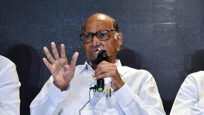 NCP(SP) chief Sharad Pawar. (ANI) NCP(SP) chief Sharad Pawar. (ANI)