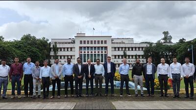 On Thursday, CSIR-NCL Pune and CPI (Centre for Process Innovations) United Kingdom (UK) started ‘Living Lab’ to strengthen UK-India efforts to decarbonise the chemical (pharmaceutical) industry. (HT) On Thursday, CSIR-NCL Pune and CPI (Centre for Process Innovations) United Kingdom (UK) started ‘Living Lab’ to strengthen UK-India efforts to decarbonise the chemical (pharmaceutical) industry. (HT)