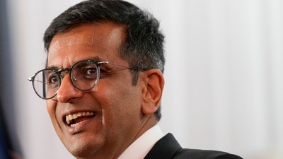 Chief Justice of India (CJI) DY Chandrachud in New Delhi. (PTI) Chief Justice of India (CJI) DY Chandrachud in New Delhi. (PTI)