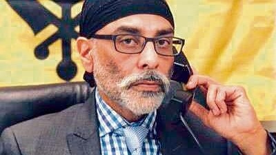 Pannun has already been declared a terrorist by India and his organisation, Sikhs for Justice (SFJ), banned under an anti-terror law. (HT PHOTO) Pannun has already been declared a terrorist by India and his organisation, Sikhs for Justice (SFJ), banned under an anti-terror law. (HT PHOTO)