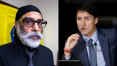 Pro-Khalistani leader and designated terrorist Gurpatwant Singh Pannun admitted direct links with Canada PM Justin Trudeau's office. Pro-Khalistani leader and designated terrorist Gurpatwant Singh Pannun admitted direct links with Canada PM Justin Trudeau's office.