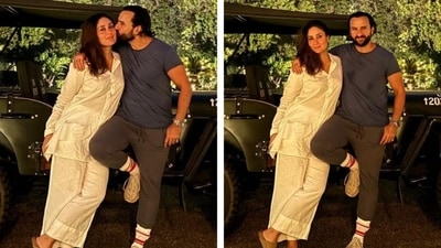 Kareena Kapoor and Saif Ali Khan celebrated their marriage anniversary at Pataudi palace. Kareena Kapoor and Saif Ali Khan celebrated their marriage anniversary at Pataudi palace.
