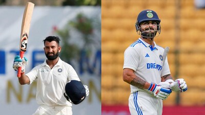 Anil Kumble felt India missed someone like Cheteshwar Pujara on day two of the Bangalore Test vs New Zealand. (PTI)