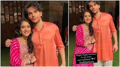 Veer Pahariya's birthday wish for Radhika featured a photo from her wedding celebrations, where two friends hugged each other. He captioned the post, "Happy happy birthday to my sister and confidante @radhika161094." Veer Pahariya's birthday wish for Radhika featured a photo from her wedding celebrations, where two friends hugged each other. He captioned the post, "Happy happy birthday to my sister and confidante @radhika161094." 