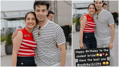 Punit Malhotra wished Radhika with a picture from her and Anant's pre-wedding bash in Italy. He wrote, "Happy birthday to the coolest bride! Have the best one." Punit Malhotra wished Radhika with a picture from her and Anant's pre-wedding bash in Italy. He wrote, "Happy birthday to the coolest bride! Have the best one." 