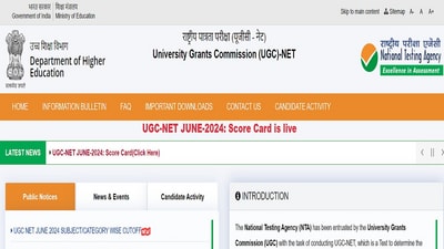 UGC NET Result 2024: NTA UGC NET June results out, direct link to check here UGC NET Result 2024: NTA UGC NET June results out, direct link to check here