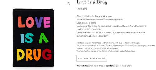 Adding her bag to your wardrobe will cost you  ₹1.27 lakh. (olympialetan.com)