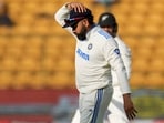 India's captain Rohit Sharma reacts on the second day of the first test cricket match between India and New Zealand, at the M Chinnaswamy Stadium, in Bengaluru, Thursday, Oct. 17, 2024 India's captain Rohit Sharma reacts on the second day of the first test cricket match between India and New Zealand, at the M Chinnaswamy Stadium, in Bengaluru, Thursday, Oct. 17, 2024