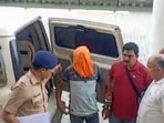 Police personnel and others after arresting Sukha alias Sukhbir Balbir Singh, a member of the Lawrence Bishnoi gang and an accused in an alleged plot to kill Bollywood actor Salman Khan. Police personnel and others after arresting Sukha alias Sukhbir Balbir Singh, a member of the Lawrence Bishnoi gang and an accused in an alleged plot to kill Bollywood actor Salman Khan.