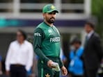 Babar Azam during the T20 World Cup Babar Azam during the T20 World Cup