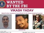 The FBI has issued a ‘wanted’ poster with three images of Vikas Yadav. According to the FBI, a federal warrant of arrest against him was issued on October 10.
