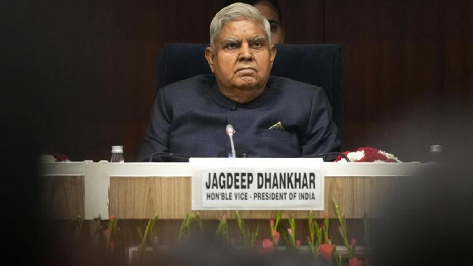 Some pernicious forces trying to show India in bad colour, says VP Dhankhar | Latest News India Some pernicious forces trying to show India in bad colour, says VP Dhankhar | Latest News India