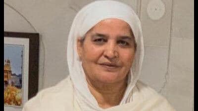 : The rebel group of the Shiromani Akali Dal (SAD) has announced senior leader Bibi Jagir Kaur (70) as its candidate for the Shiromani Gurdwara Parbandhak polls due for October 28. : The rebel group of the Shiromani Akali Dal (SAD) has announced senior leader Bibi Jagir Kaur (70) as its candidate for the Shiromani Gurdwara Parbandhak polls due for October 28.