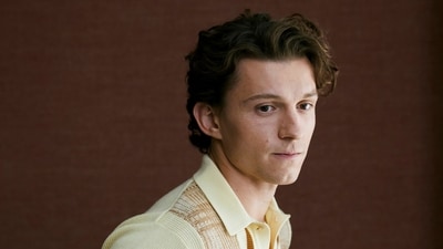 Tom Holland poses for a portrait to promote the television miniseries "The Crowded Room" on Thursday, June 1, 2023, in New York. (Photo by Taylor Jewell/Invision/AP) (Taylor Jewell/Invision/AP) Tom Holland poses for a portrait to promote the television miniseries "The Crowded Room" on Thursday, June 1, 2023, in New York. (Photo by Taylor Jewell/Invision/AP) (Taylor Jewell/Invision/AP)