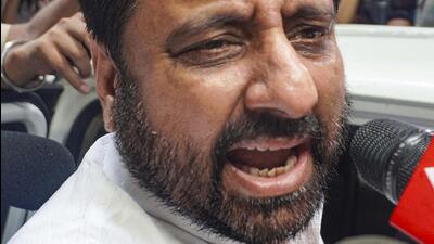 AAP leader Amanatullah Khan was arrested on September 2. (PTI) AAP leader Amanatullah Khan was arrested on September 2. (PTI)