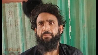 Accused Abdul Aziz, a resident of Hari, Surankote. (HT Photo)