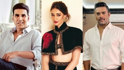 Akshay Kumar, Ananya Panday, R Madhavan are teaming up for a film. Akshay Kumar, Ananya Panday, R Madhavan are teaming up for a film.