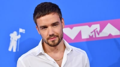 British singer Liam Payne attends the 2018 MTV Video Music Awards at Radio City Music Hall on August 20, 2018 in New York City. Liam Payne, who died aged 31 after plunging from a hotel balcony in Buenos Aires, on October 16, 2024 spent more than half his life in the public eye as a member of one of the world's most successful boy bands. (AFP)