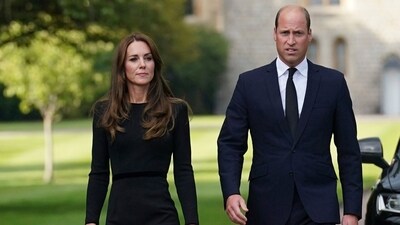 Prince William shares that his dog Orla sleeps in bed with him and Princess Kate. (AP) Prince William shares that his dog Orla sleeps in bed with him and Princess Kate. (AP)