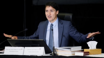 Maxime Bernier accused Justin Trudeau of using this crisis to divert attention from other controversies. (REUTERS)