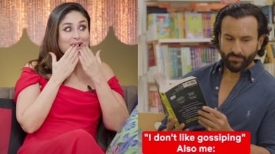 Netizens notice Kareena Kapoor Khan's effect on Saif Ali Khan Netizens notice Kareena Kapoor Khan's effect on Saif Ali Khan
