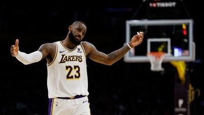 Los Angeles Lakers forward LeBron James (AP) Los Angeles Lakers forward LeBron James (AP)