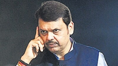 New Delhi, Oct 17 (ANI): Maharashtra Deputy CM Devendra Fadnavis arrives to attend the Bharatiya Janata Party (BJP) CEC meeting on Maharashtra Assembly Election 2024, at party headquarters in New Delhi on Wednesday. (ANI Photo/Amit Sharma) (Amit Sharma) New Delhi, Oct 17 (ANI): Maharashtra Deputy CM Devendra Fadnavis arrives to attend the Bharatiya Janata Party (BJP) CEC meeting on Maharashtra Assembly Election 2024, at party headquarters in New Delhi on Wednesday. (ANI Photo/Amit Sharma) (Amit Sharma)