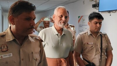 AAP leader Satyendar Jain being produced before the Rouse Avenue Court in a money laundering case, in New Delhi, Friday, Oct. 18, 2024. The court on Friday granted bail to Jain in the case. (PTI) AAP leader Satyendar Jain being produced before the Rouse Avenue Court in a money laundering case, in New Delhi, Friday, Oct. 18, 2024. The court on Friday granted bail to Jain in the case. (PTI)