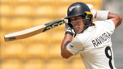 Day 3 began with New Zealand posting 402 in their first innings, taking a huge lead of 336 runs. (PTI) Day 3 began with New Zealand posting 402 in their first innings, taking a huge lead of 336 runs. (PTI)