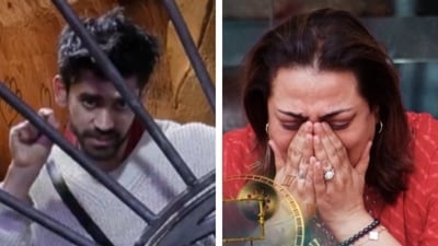Shilpa Shirodkar was moved to tears after Avinash Mishra refuses to giver her non-veg food. Shilpa Shirodkar was moved to tears after Avinash Mishra refuses to giver her non-veg food.